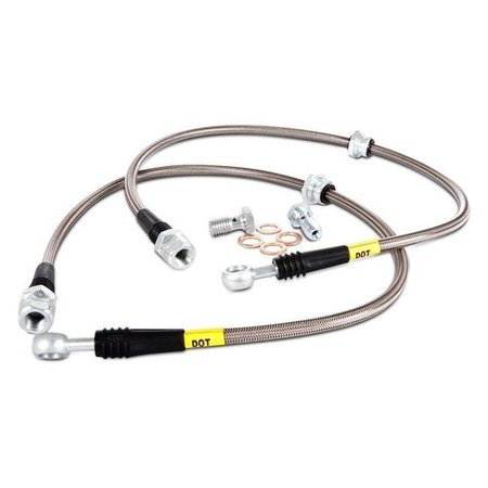 STOPTECH StopTech 950.6102 Stainless Steel Front Brake Lines for 2013-2017 Ford Focus ST 950.6102
